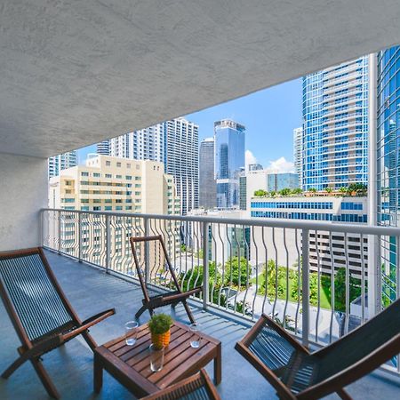 Wonderful Condo In The Heart Of Brickell With Pool マイアミ エクステリア 写真
